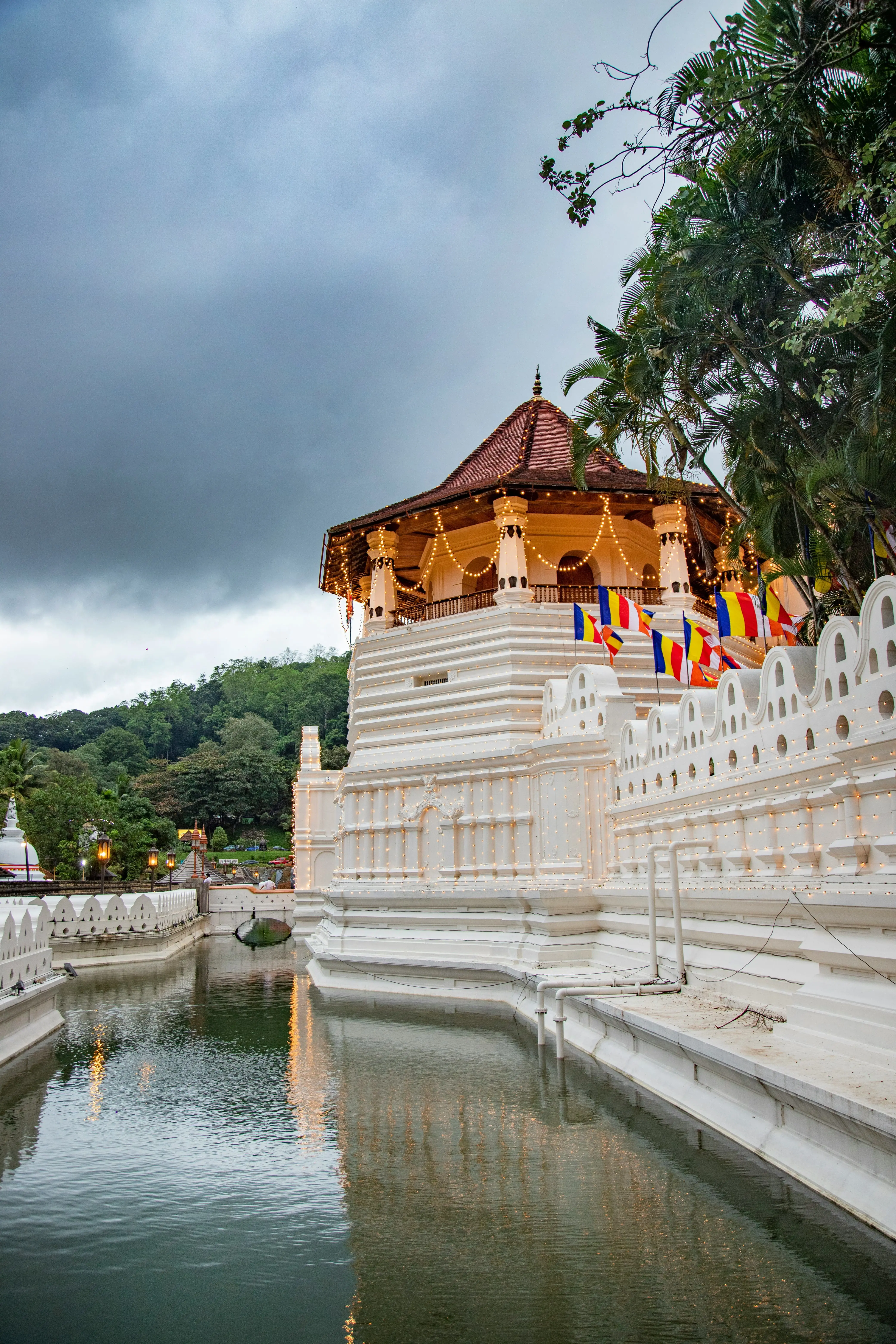 Temple by the Kandy lake